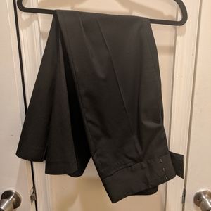 Black pinstripe Express Editor size 4 pants